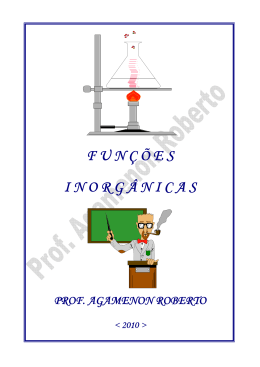 funcao_inorganica - Colégio São Camilo