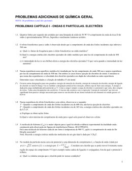 PROBLEMAS ADICIONAIS DE QU&Iacute;MICA GERAL