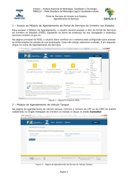 Acesso ao M&oacute;dulo de Agendamento do Portal de Servi&ccedil;os do