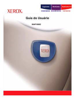 Guia do Usu&aacute;rio - Xerox Support and Drivers