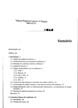 Auditoria: um curso moderno e completo