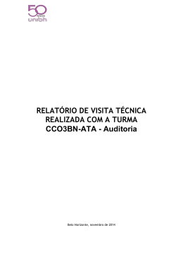 RELATÓRIO DE VISITA TÉCNICA_TURMA CCO3BN