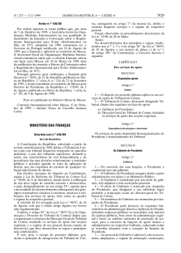 Decreto-Lei n.&ordm; 440/99