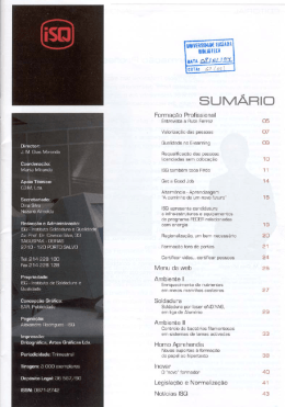 Tecnologia e Qualidade. Nº 46