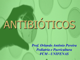 Prof. Orlando Antônio Pereira Pediatria e Puericultura FCM