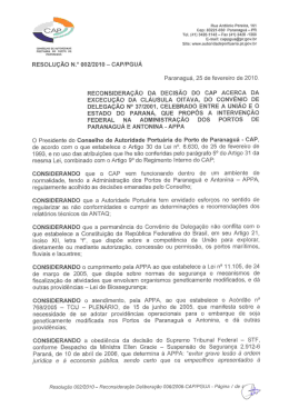 ` Rua Ant&oacute;nio Pereira. 161 - Conselho de Autoridade Portu&aacute;ria do
