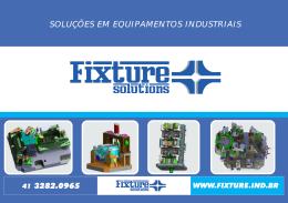 APRESENTACAO FIXTURE - Fixture Solutions, Dispositivos