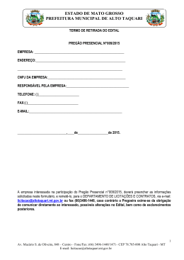 edital completo pregao presencial n. 009