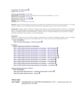 Proposio: PL-3627/2004 - Trilhas de Conhecimentos