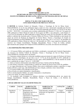 Edital Docente Efetivo n.03-2015 - Concursos