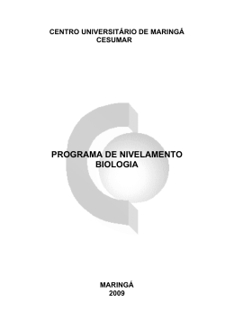 Biologia - Cesumar