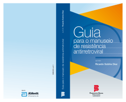 Guia para o Manuseio de Resist&ecirc;ncia Antirretroviral Saiba mais