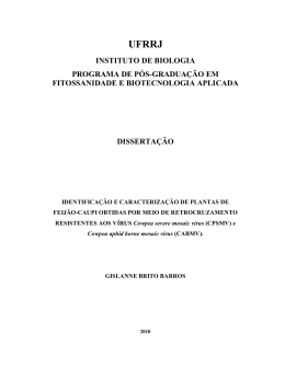 instituto de biologia programa de p&oacute;s