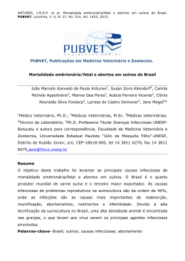 PUBVET, Publica&ccedil;&otilde;es em Medicina Veterin&aacute;ria e Zootecnia