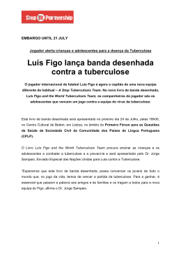 Luís Figo lança banda desenhada contra a