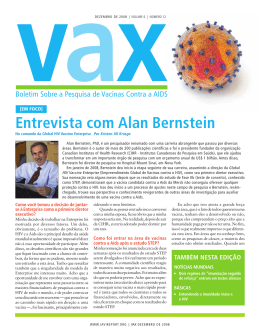 Entrevista com Alan Bernstein