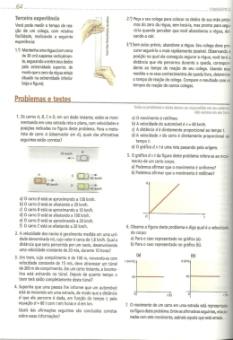 problemas e testes - fixa&ccedil;&atilde;o - gabarito