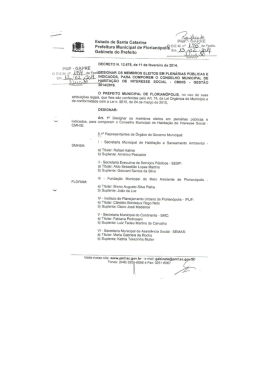 Decreto Nº 12.675 de 11/02/2014