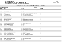 Sistema de Controle de Concurso