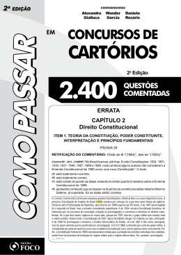 CARTÓRIOS - Editora Foco