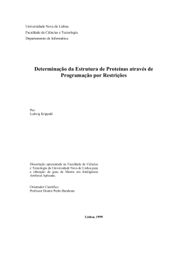 1. Estrutura de Prote&iacute;nas - centria