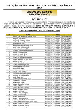 agente de pesquisas e mapeamento