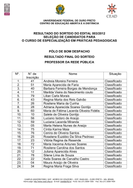 Polo de Bom Despacho - CEAD