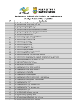 Equipamentos de Fiscaliza&ccedil;&atilde;o Eletr&ocirc;nica em