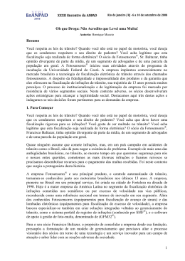 1 Oh que Droga: N&atilde;o Acredito que Levei uma Multa