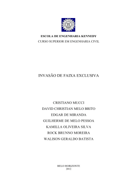 Invas&atilde;o de faixas exclusivas