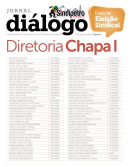 Elei&ccedil;&atilde;o Sindical - Sindipetro Bahia