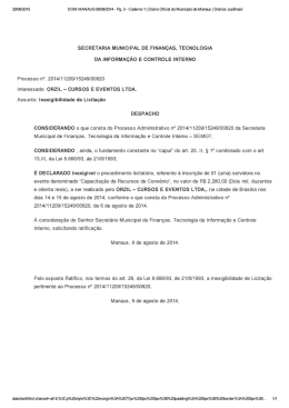 DOM-MANAUS 08/08/2014 - ...aus | Di&aacute;rios JusBrasil