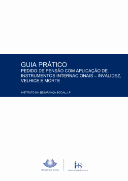 GUIA PR&Aacute;TICO - Seguran&ccedil;a Social