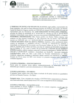 Contrato - Tribunal de Justiça do Estado de Alagoas