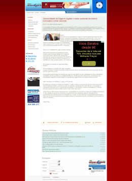 Damaia-.aaa m e conforto - Universidade do Algarve