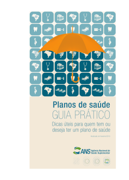 Guia Pr&aacute;tico sobre Planos de Sa&uacute;de