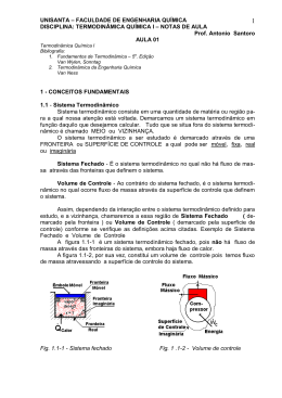 Apostila de Termodin&acirc;mica