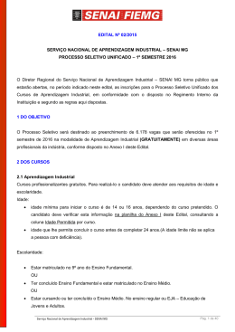 EDITAL N&ordm; 02/2013