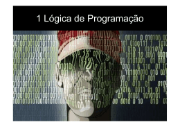 1 L&oacute;gica de Programa&ccedil;&atilde;o - Escola Profissional Gustave Eiffel