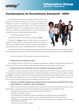 Informativo Unesp