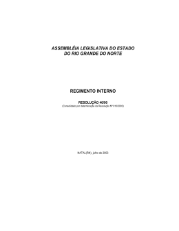 - Assembleia Legislativa do Rio Grande do Norte