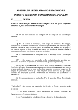 ASSEMBLEIA LEGISLATIVA DO ESTADO DO RS
