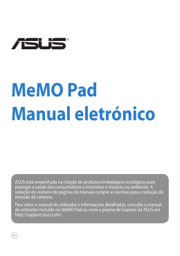 MeMO Pad Manual eletrónico