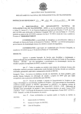 Instru&ccedil;&atilde;o Servi&ccedil;o DG N&ordm; 21