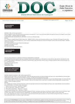 Edi&ccedil;&atilde;o 3438 sexta-feira, 08 de agosto de 2014 com 102 p&aacute;ginas