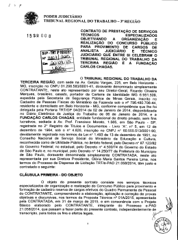 PODER JUDICI&Aacute;RIO TRIBUNAL REGIONAL DO