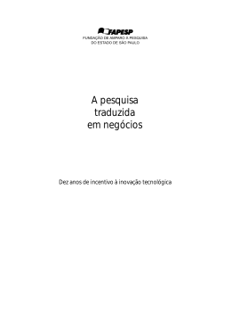 A pesquisa traduzida em neg&oacute;cios &ndash; Dez anos de