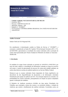 N&uacute;cleo Estadual do Amazonas