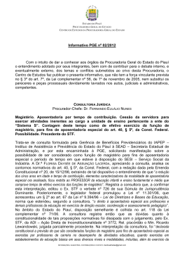 informativo n&ordm; 02 - Procuradoria Geral do Estado do Piaui
