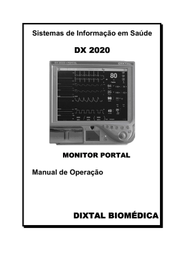 DX 2020 DIXTAL BIOM&Eacute;DICA - Vitae Tecnologia em Medicina Ltda